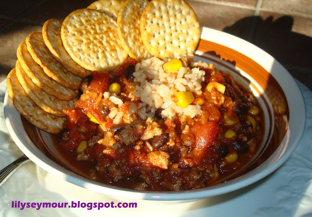  Turkey Chilli with Brown Rice