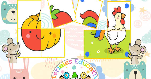 rompecabezas para niños de kinder