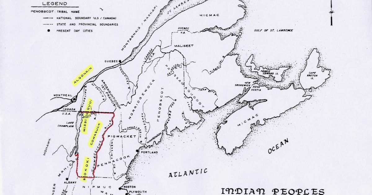 Cavendish Historical Society News Vermont Native American Timeline