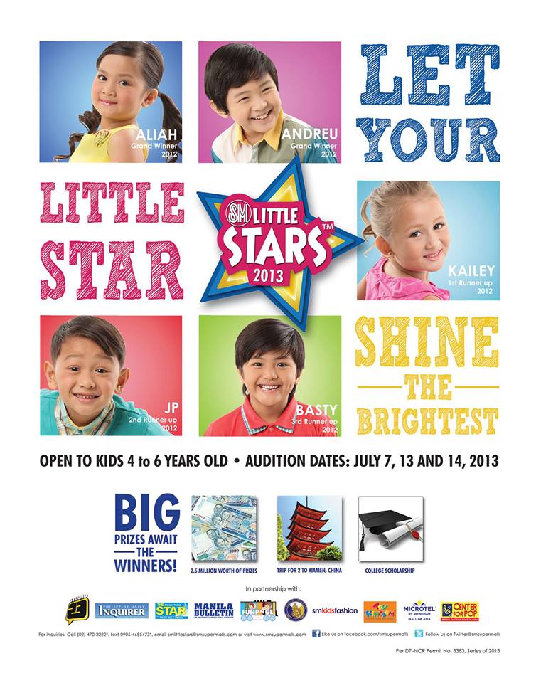 Casting Calls Manila: SM Little Stars Auditions