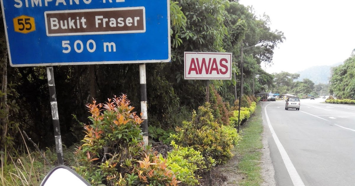 Misteri Jalan Bukit Fraser Antara Kuala Kubu Baharu - Raub 