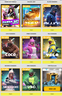 Free Fire Store Klaim Hadiah Gratis