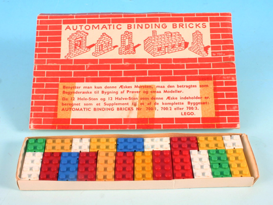 Where were lego bricks invented