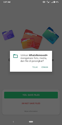 Tutorial Cara Melihat Pesan WhatsApp yang telah terhapus Screenshot 20210219 030733