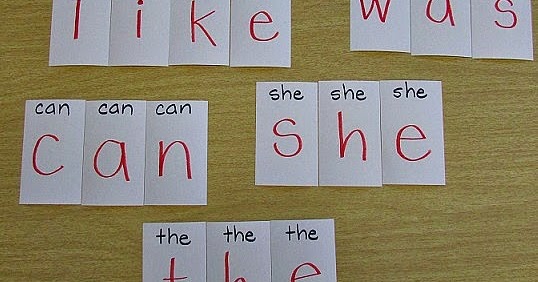 Kindergarten and Mooneyisms: Hidden Partners- Sight Word Style