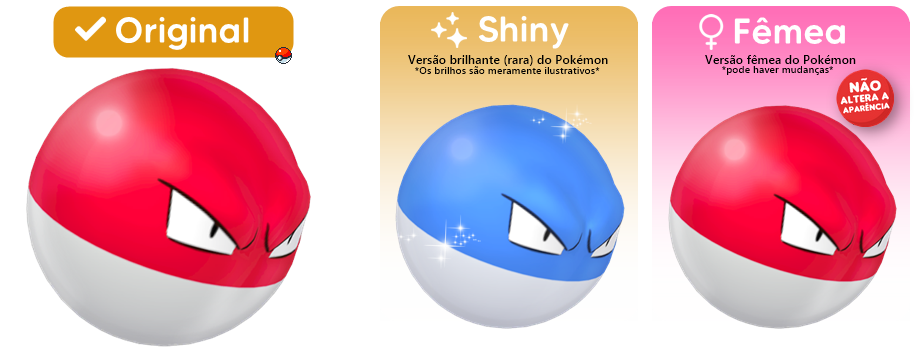 Quando Voltorb evolui?