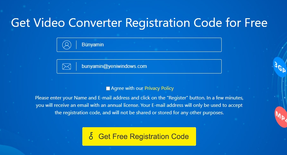 AnyMP4 Video Converter Ücretsiz 1 Yıllık Lisans