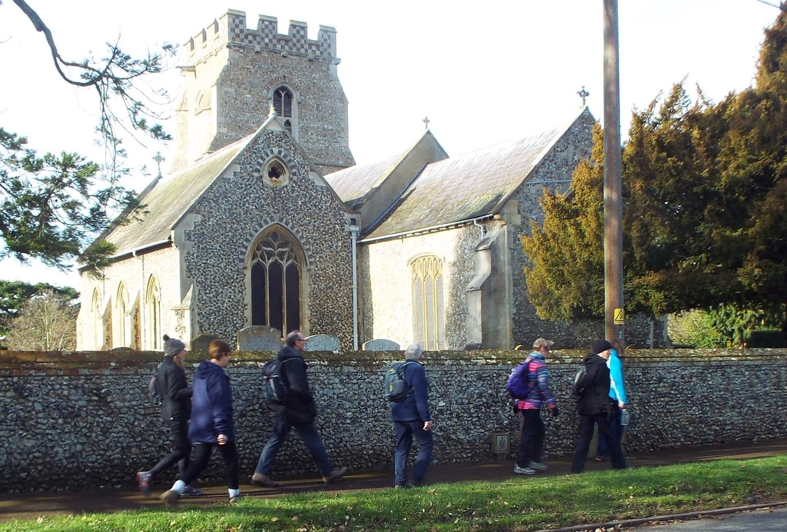 Reinterred Fornham St Martin Snowdrop Walk
