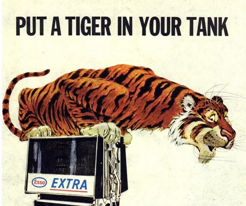 Realm Of Retro Esso Extra "Put A Tiger In Your Tank"