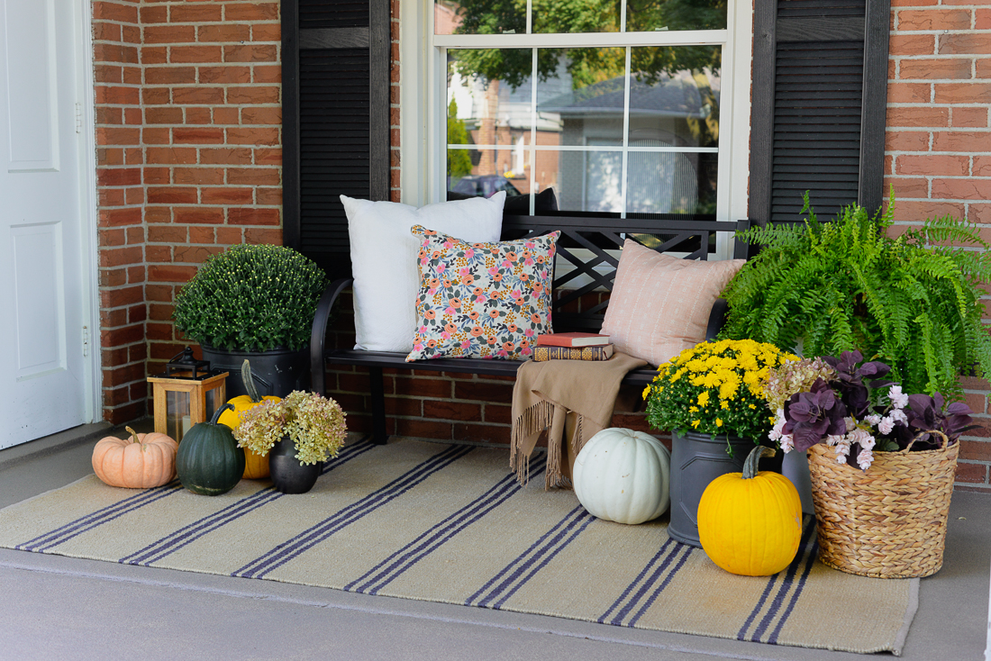 The Best Fall Front Porch Decor Ideas On A Budget - Rambling Renovators