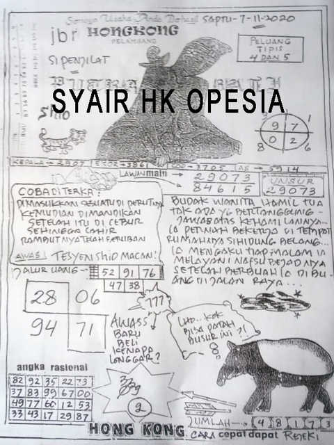 1 New Message Kode Syair Hongkong 7 November 2020 Forum Syair Togel Hongkong Singapura Sydney