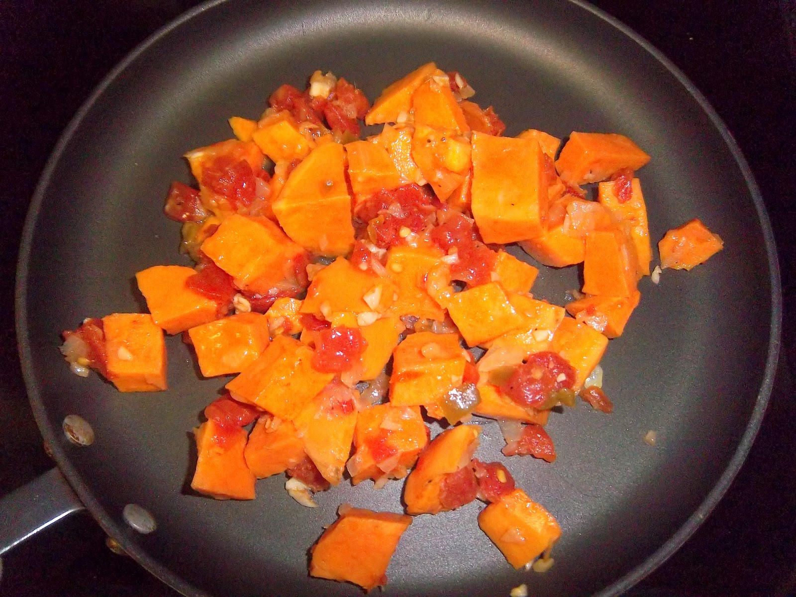 The Curious Heart Spicy Sweet Potato Sauté
