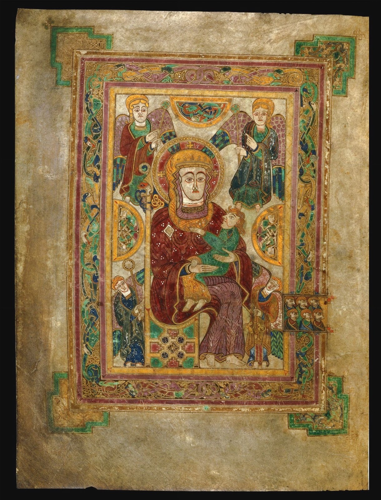 facsimilium The “Leabhar Cheanannais” or “Book of Kells”, 9th Century