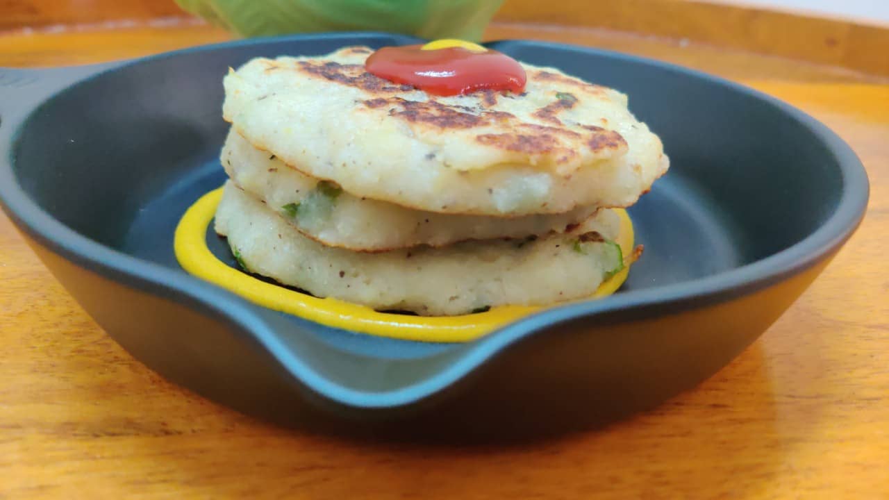 Eggless Potato Pancakes Recipe How to Make Delicious Pancakes Without