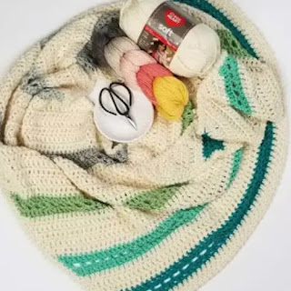 Bufanda Vientos Alisios a Crochet Bufanda Vientos Alisios a Crochet
