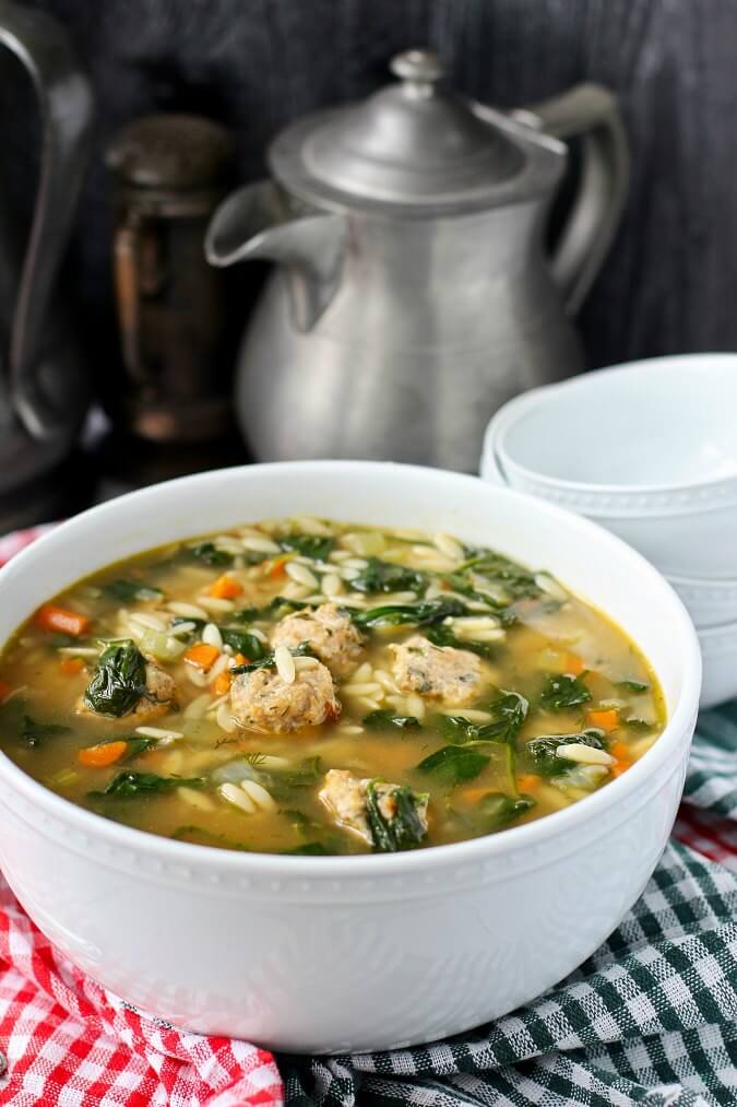 Italian Wedding Soup Karen's Kitchen Stories