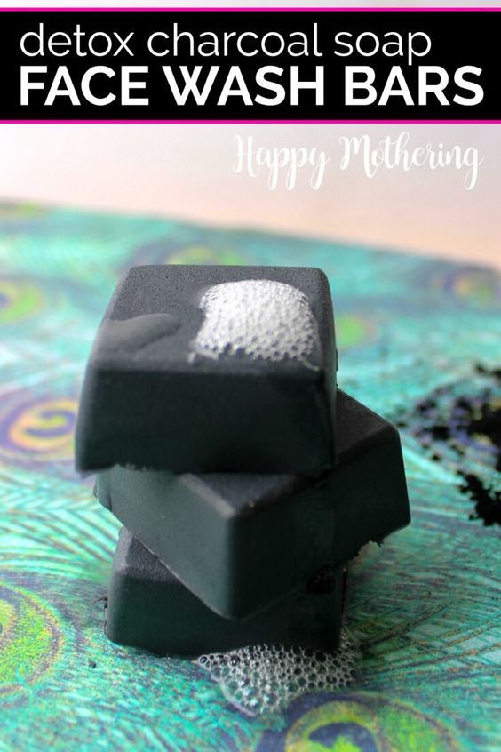 Detox Charcoal Soap Face Wash Bars Health and Beauty