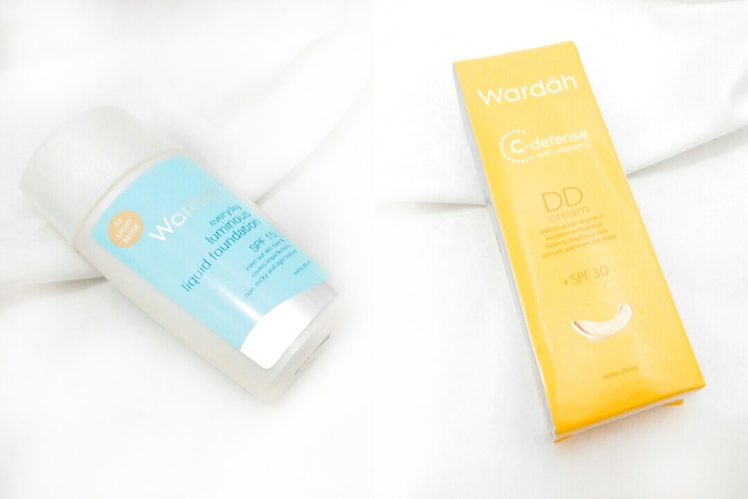 review wardah luminous liquid foundation vs wardah dd review wardah luminous liquid foundation vs wardah dd