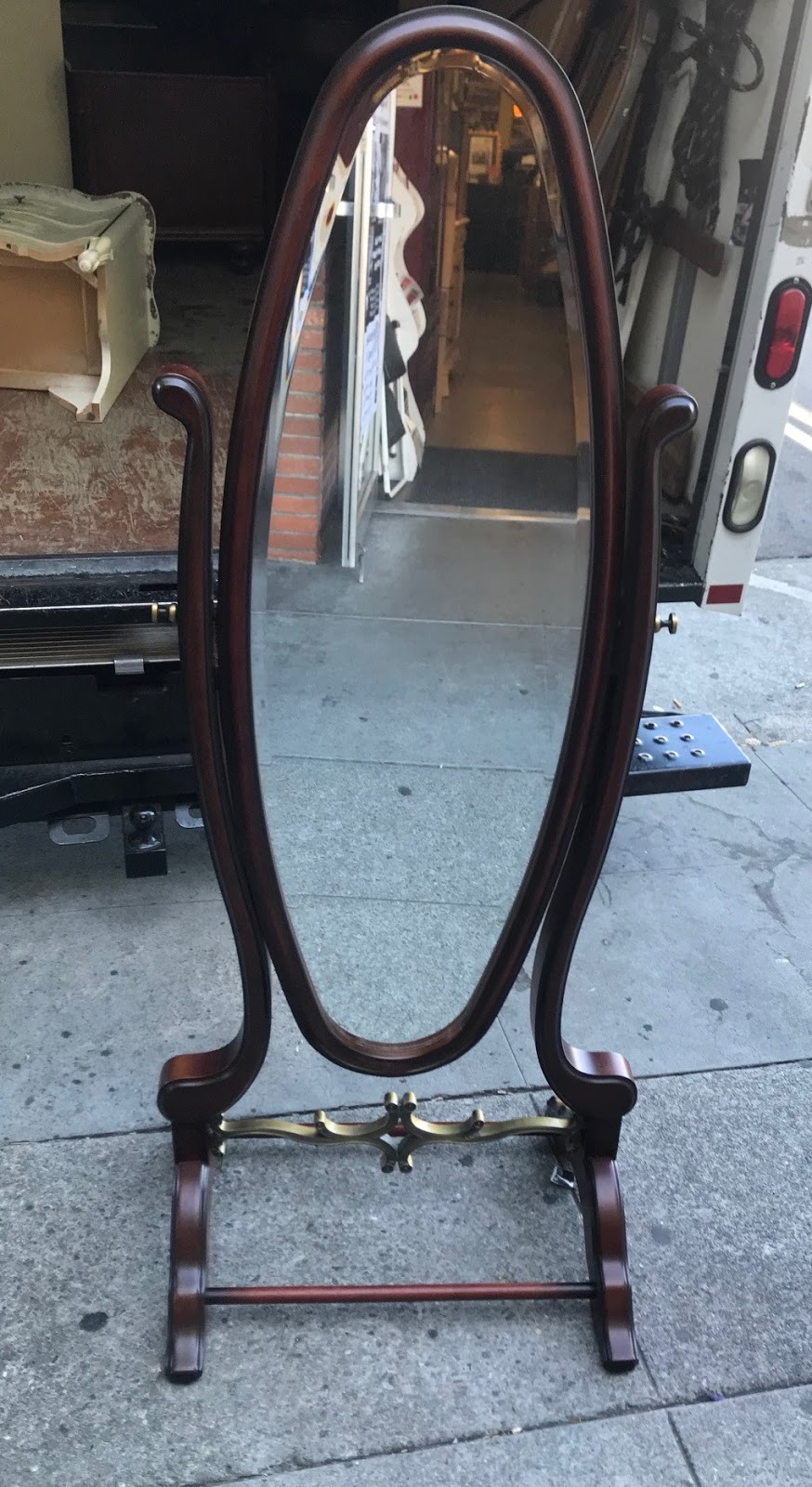 UHURU FURNITURE & COLLECTIBLES **SOLD** 30548 Bombay Co. 62.5” Tall