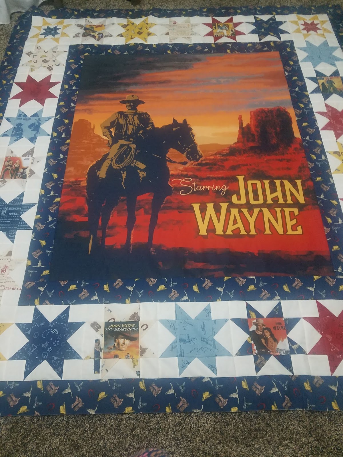 John Wayne Quilt Kit agrohort.ipb.ac.id