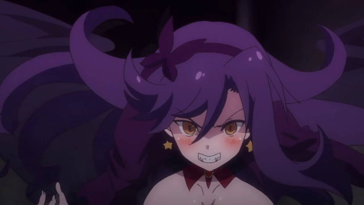 vampires angry face long hair vampires melody anime girls anime  dress Moon night purple eyes  1920x1080 Wallpaper  wallhavencc