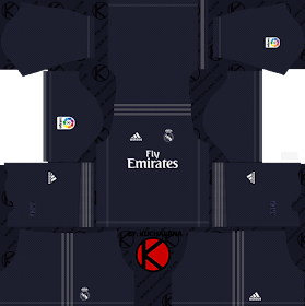 Real Madrid 2018/19 Kit - Dream League Soccer Kits