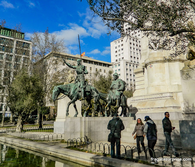 Monumento a Cervantes, Madri