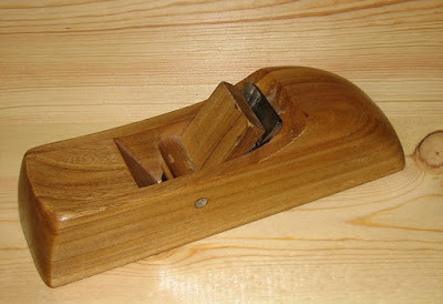 A Krenov-style wooden smoothing plane. 