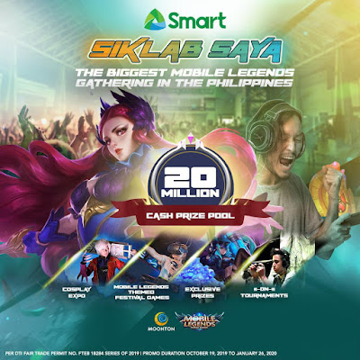 Smart powers Siklab Saya, the biggest Mobile Legends event in PH