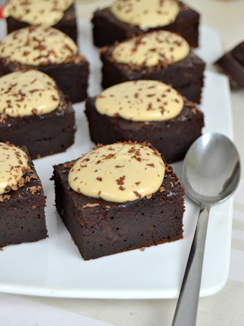 Brownie de chocolate y café