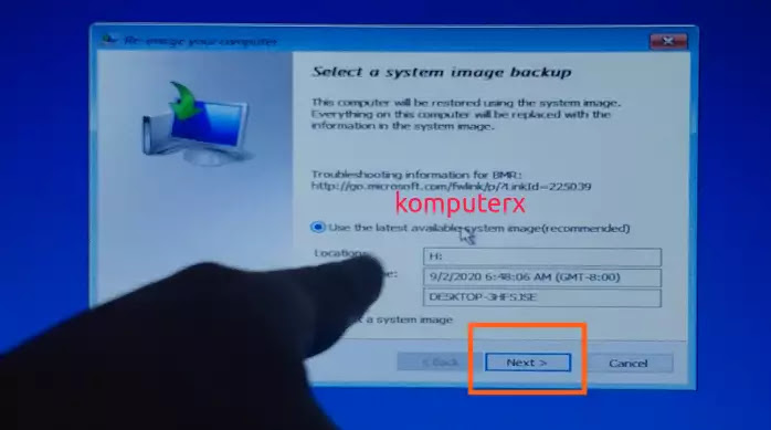 recovery sistem windows 10 proses recovery sistem windows 10