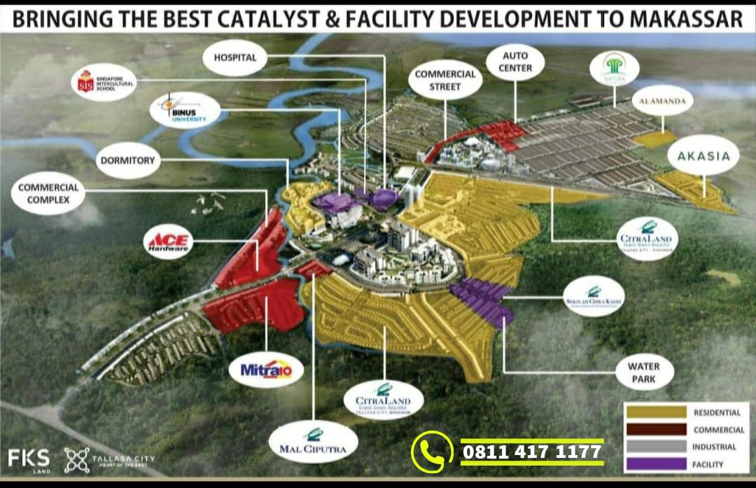 RUKO HIC TALLASA CITY MAKASSAR strategis untuk semua usaha investasi Properti terbaik di Makassar