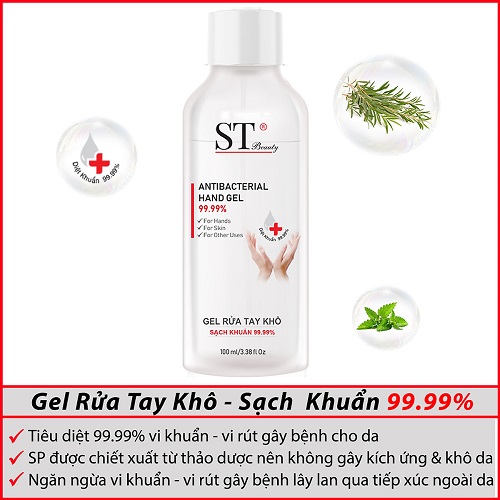 Combo 10 Khẩu Trang Vải Không Dệt 2 Lớp, Tặng 1 Gel Rửa Tay Khô Sạch Khuẩn