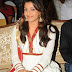 Telugu Actress Kajal Aggarwal In White Dress At Audio launch