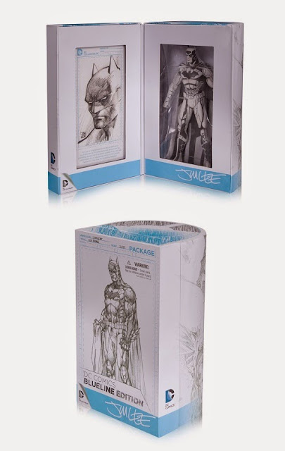 San Diego Comic-Con 2015 Exclusive Blueline Edition Jim Lee Batman Action Figure by DC Collectibles