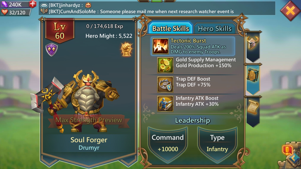 lords mobile heroes to gold lords mobile heroes to gold