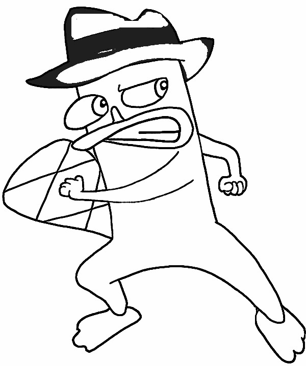 Phineas and Ferb coloring pages