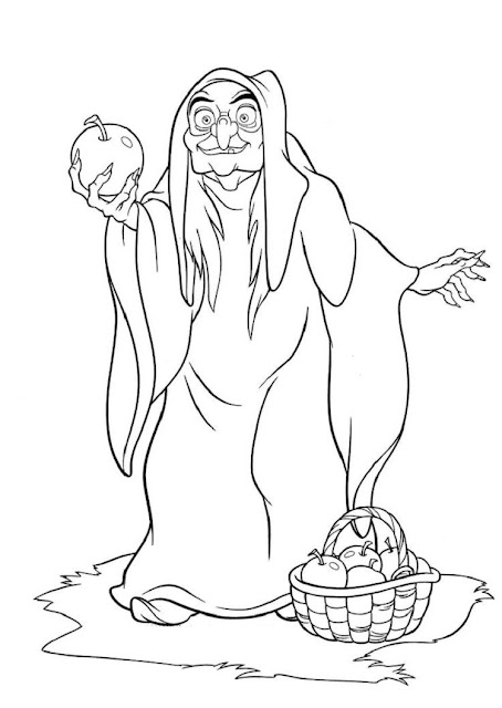 Snow White Coloring Pages