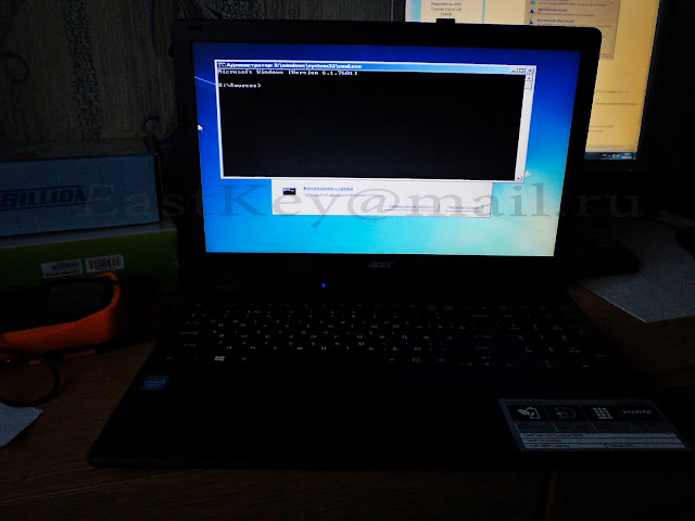 Командная строка при установке Windows Командная строка при установке Windows