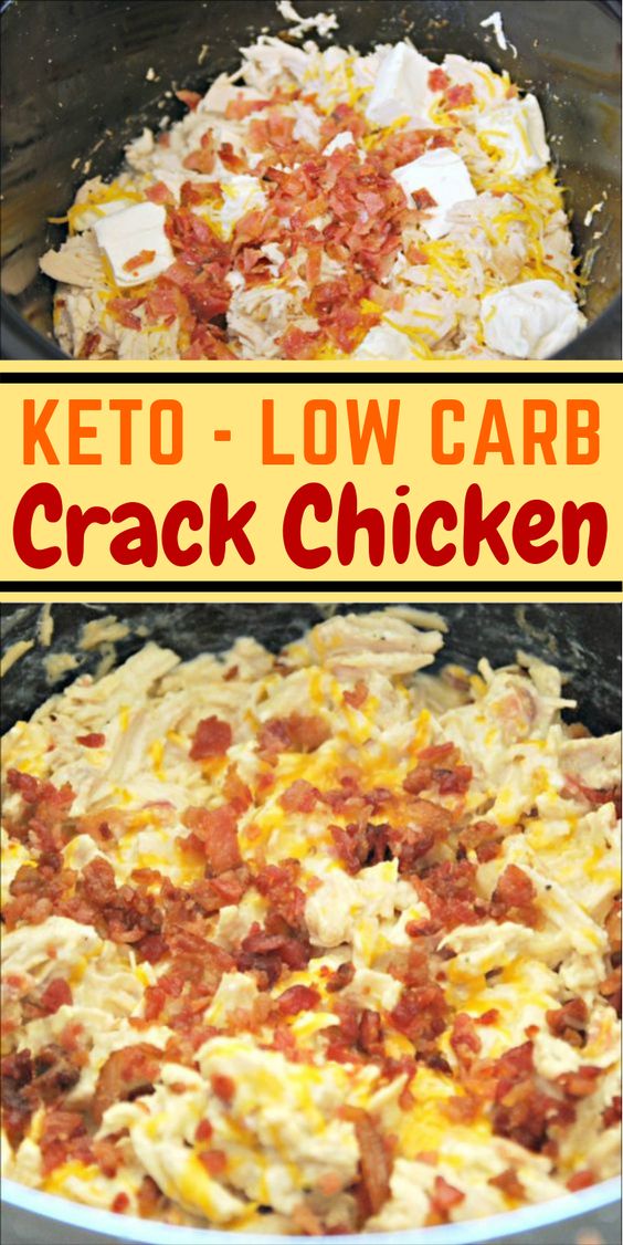 KETO CRACK CHICKEN IN THE CROCK POT Cookies Recipes