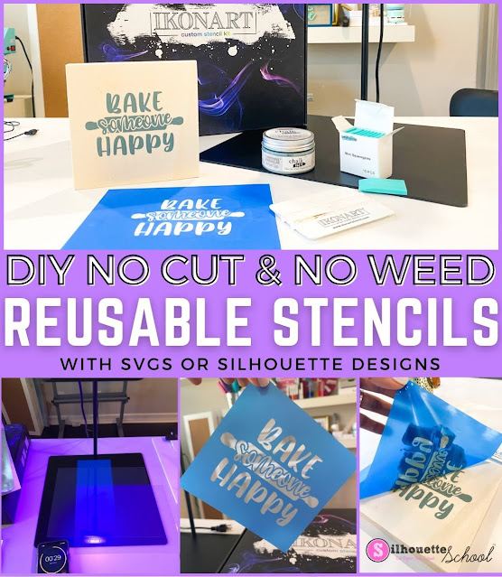 How to Make Custom Reusable Screen Print Stencils for Shirts with Ikonart  Textile Film - Silhouette School