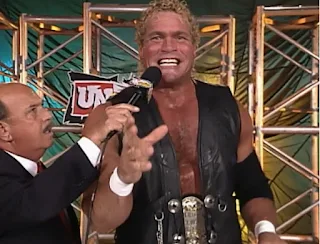 WCW Uncensored 2000 - WCW Champion Sid Vicious talks to Mean Gene Okerlund
