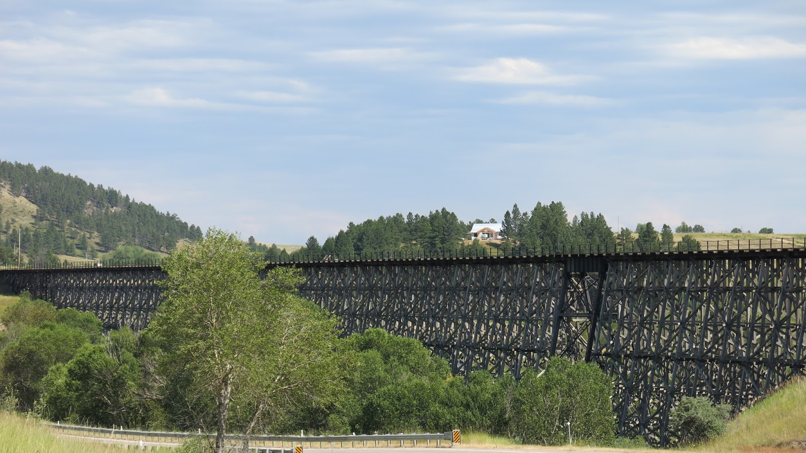 Geared Steam Spring Creek TrestleLewistown MT
