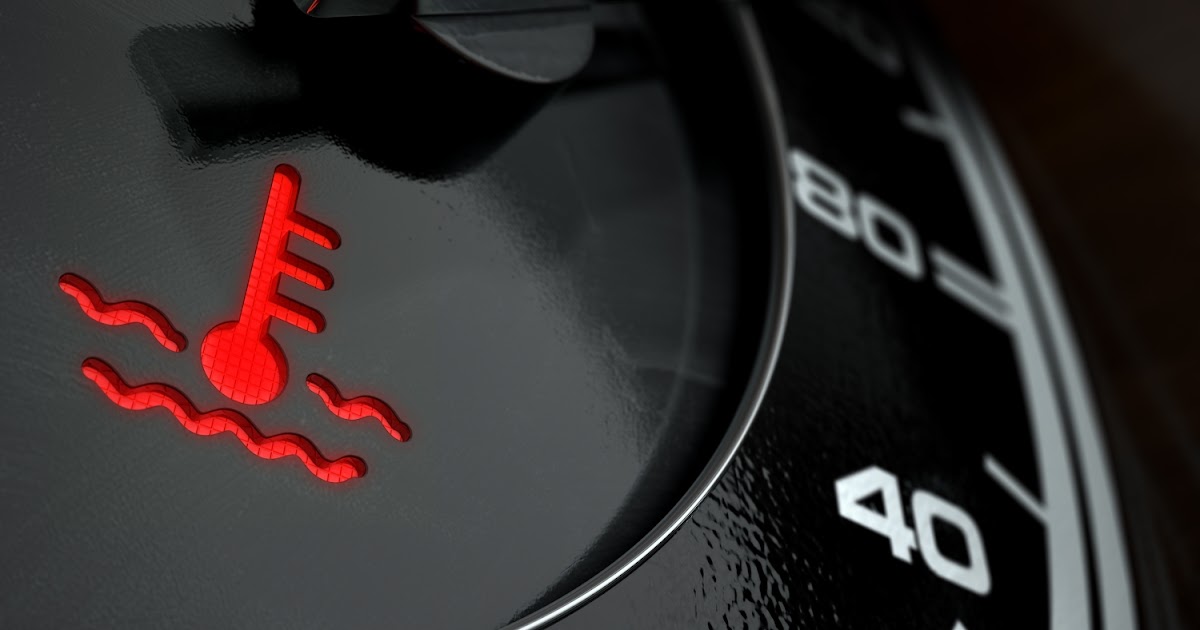 Luz De Advertência Da Temperatura Do Líquido De Arrefecimento