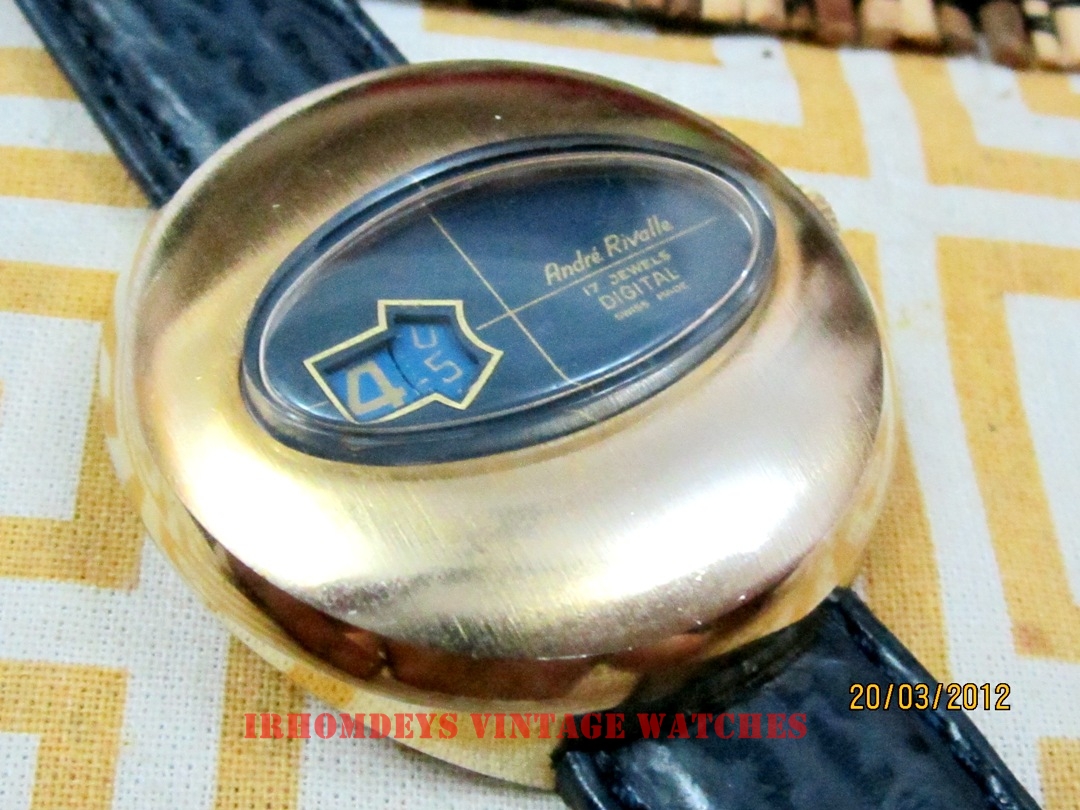 andre rivalle wrist watch