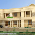 5 BHK Colonial style house rendering