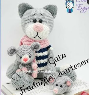 PATRON GRATIS GATO AMIGURUMI 49994 🐱