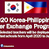 Korea-Philippines Teacher Exchange Programme 2020