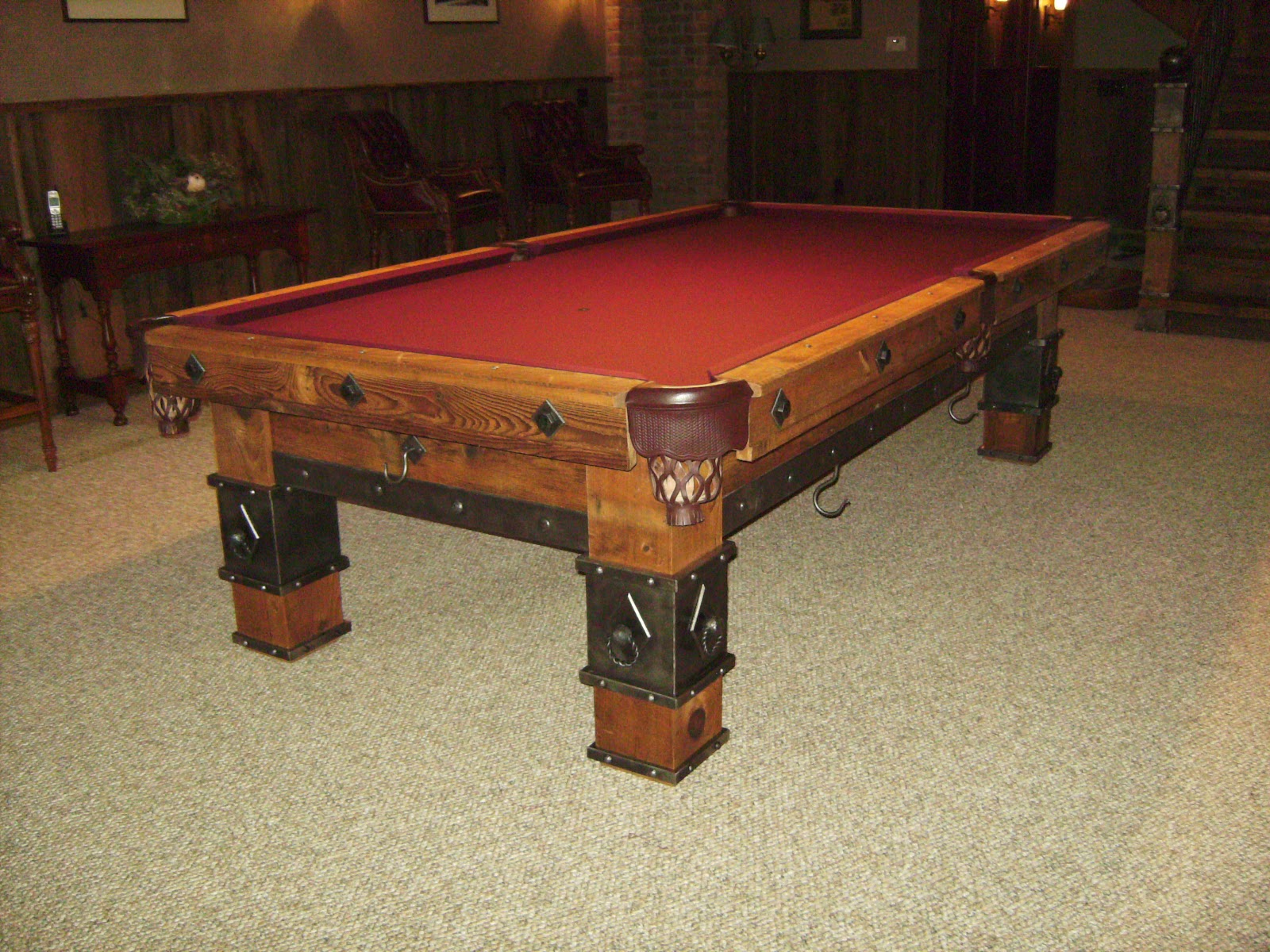 pool table construction plans