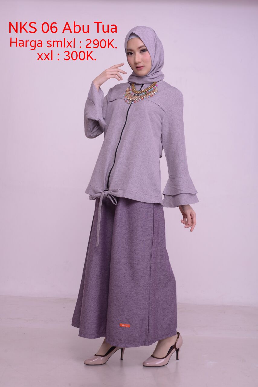 Gambar Gamis Nibras 2017 Little Ponny p